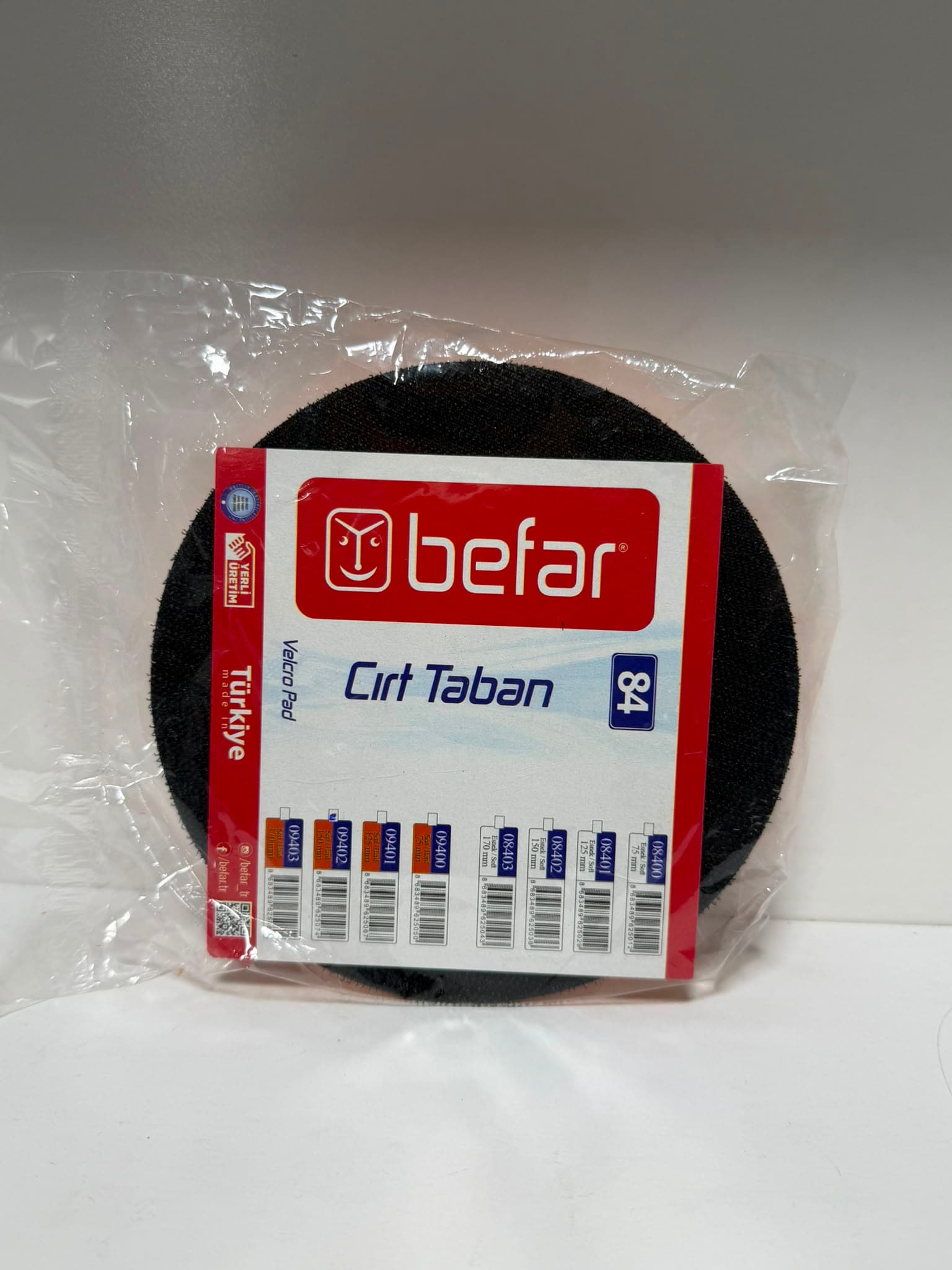 BEFAR 09402 SERT TABAN 150MM — görsel 1