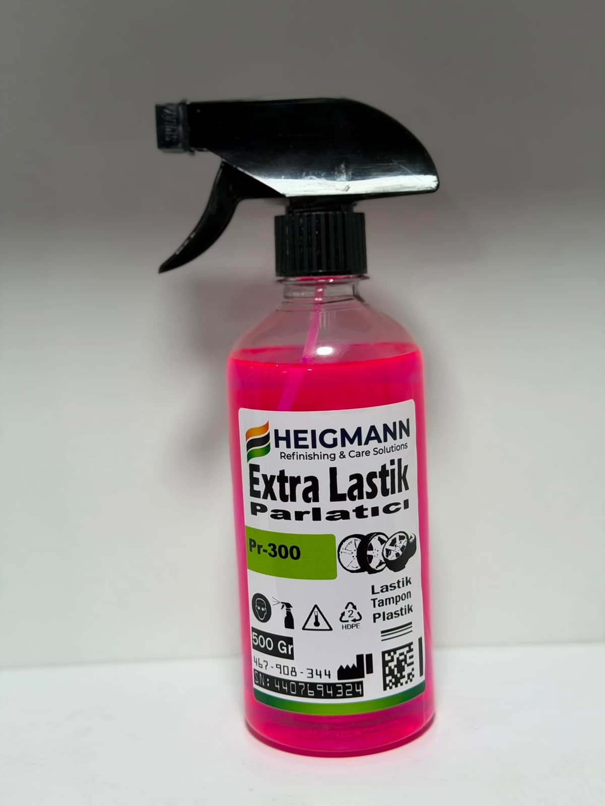 HEİGMANN EXTRA LASTİK PARLATICI — görsel 1