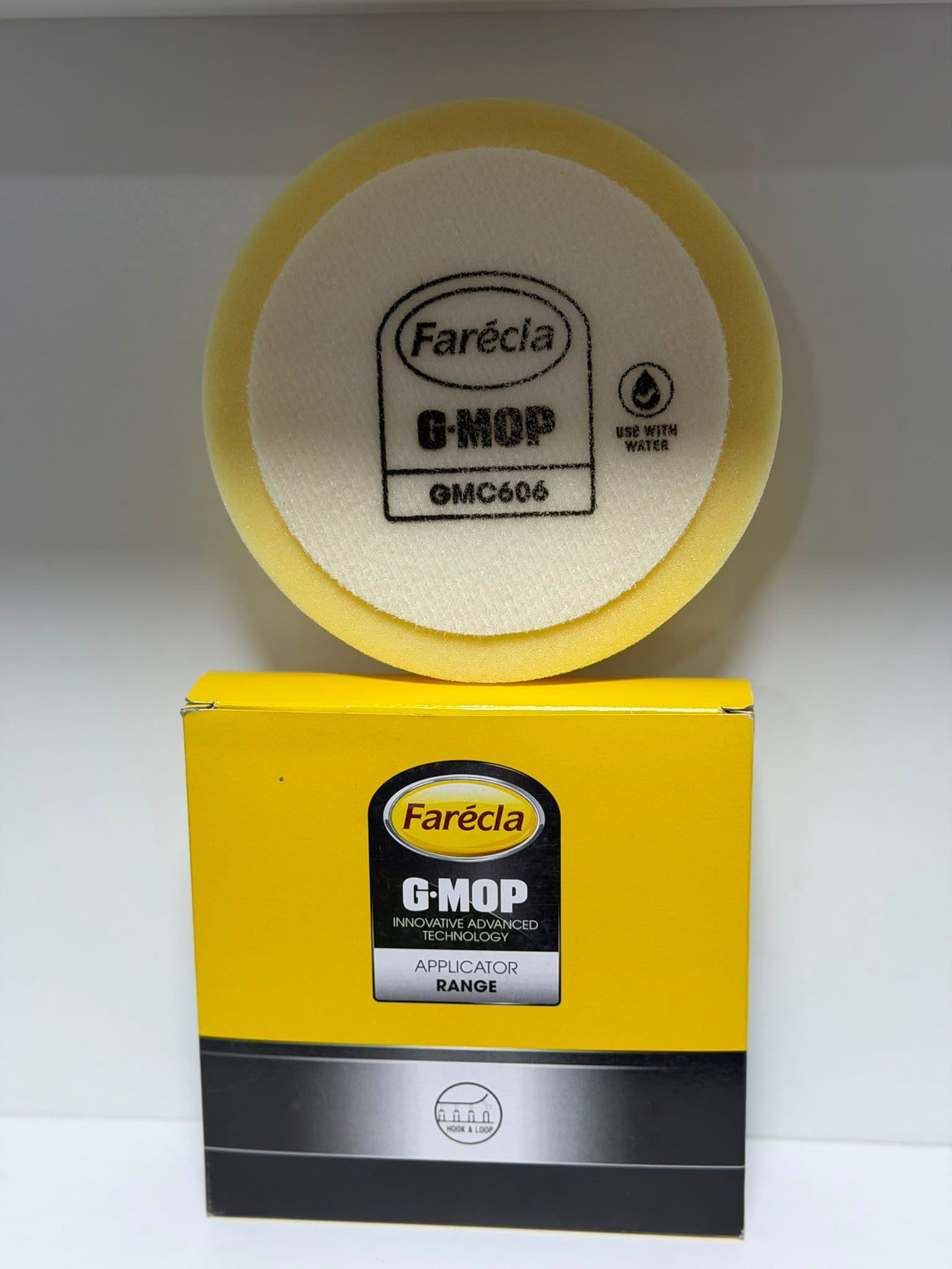 FARECLA G-MOP BEYAZ PASTA SÜNGERİ 150MM — görsel 1