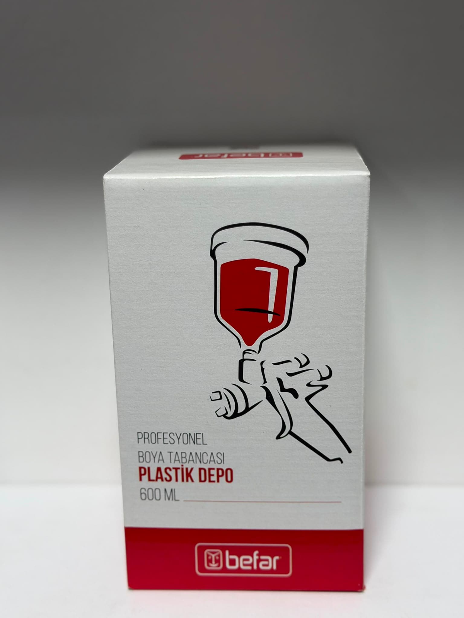 BEFAR BOYA TABANCASI DEPOSU DİŞİ 600ML