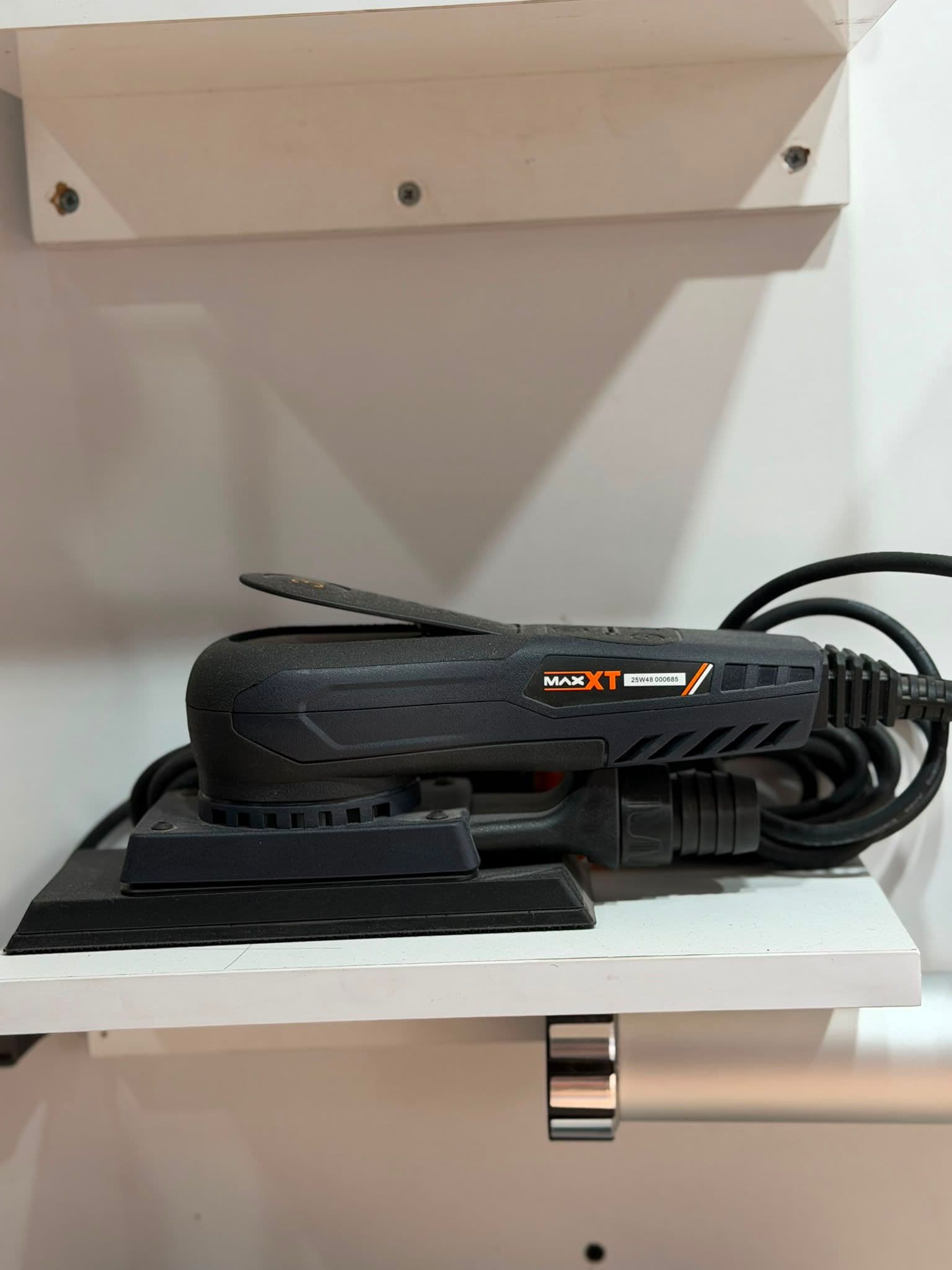 MAX-XT 350W KÖŞELİ RENDE ELEKTRİKLİ ZIMPARA MAKİNASI — görsel 1