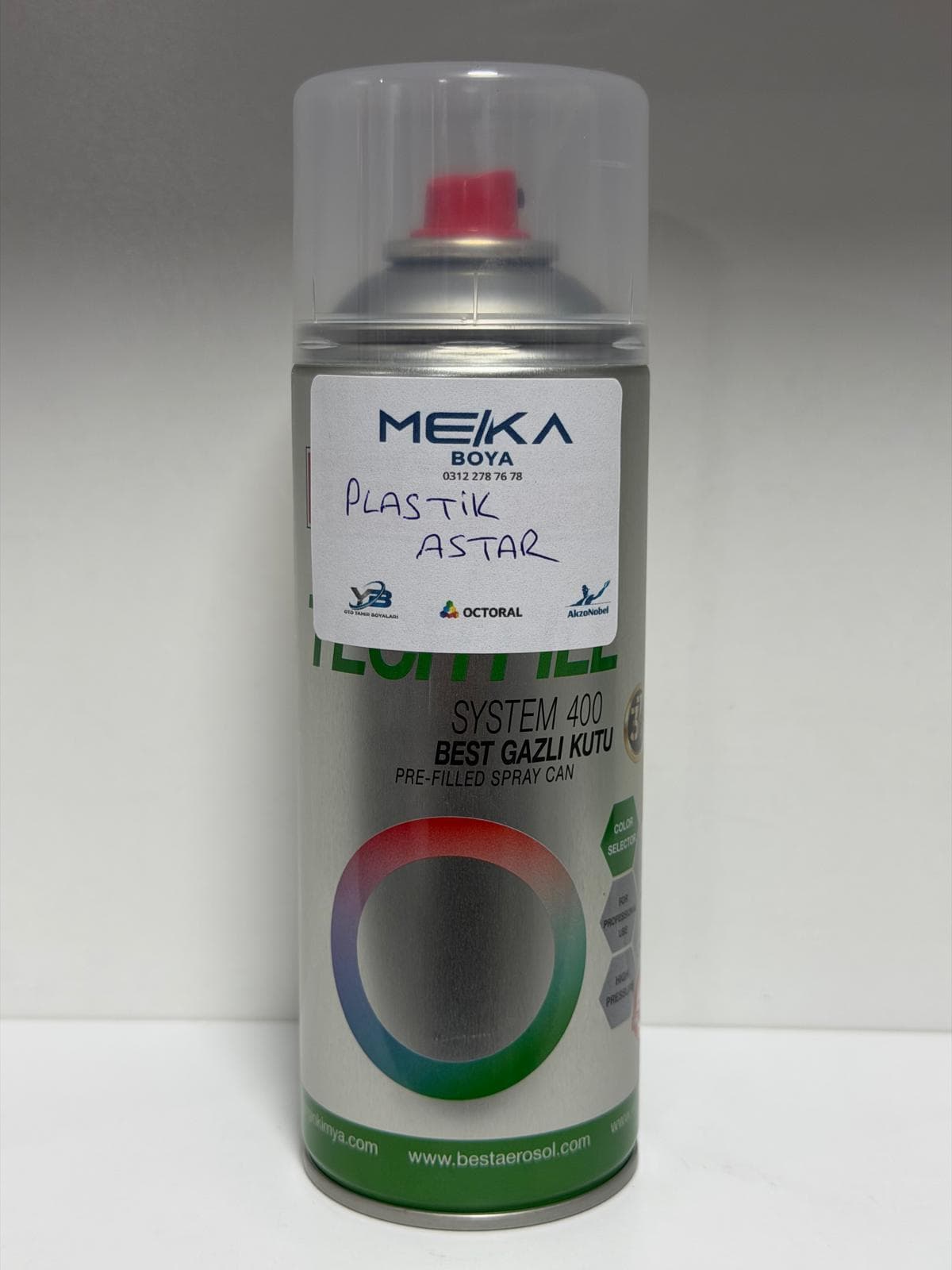 PLASTİK ASTAR SPREY BOYA 400ML — görsel 1
